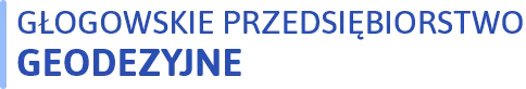 Głogowskie Przedsiębiorstwo Geodezyjne - logo